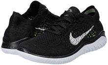 Load image into Gallery viewer, Nike Womens WMNS Free RN Flyknit 2018 942839 001 - Size 8.5W Black/White
