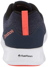 Load image into Gallery viewer, Reebok Men's Sublite Prime Running Shoe, Collegiate Navy/White/Vivid Orange, 6.5 M US
