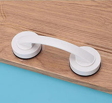 Load image into Gallery viewer, Large Glass Door and Window Handles, Bathroom Sliding Doors, cabinets, wardrobes, Suction Cups, Non-Marking Handles, Non-Porous Absorption Handles, Shower Grab Bars (White)
