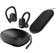 Load image into Gallery viewer, Skullcandy Push Ultra True Wireless Bluetooth in-Ear Earbud Bundle with Skullcandy Fuelbase Max Wireless Charge Pad - Black
