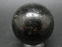 Load image into Gallery viewer, Nuumite Nuummite Sphere From Greenland - 1.2" - 44.7 Grams
