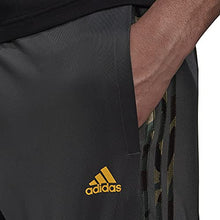 Load image into Gallery viewer, adidas Men's Standard Warm-up Tricot Tapered Camo Track Pant, Solid Grey, Small

