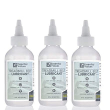 Load image into Gallery viewer, Essential Value 3 Pack Treadmill Belt Lubricant (8 Fl OZ PER Bottle), Double The Value of Other Brands | Easy to Apply Lubricant - 100% Silicone for Universal Treadmill Belt Lube, Made in USA
