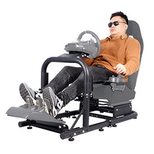 Load image into Gallery viewer, Marada Racing Simulator Cockpit Super Stable Racing Wheel Frame Adjustable Support for Logitech G25 G27 G29 G920 T500/FANTEC T3PA/TGT/Thrustmaster CSL dd/Wheel, Shifters,Seat and Pedals Not Include
