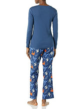 Load image into Gallery viewer, Amazon Essentials Women's Marvel Flannel Pajamas Sleep Sets, Captain America, Large
