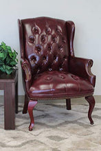 Load image into Gallery viewer, Boss Office Products Wingback Traditional Guest Chair in Burgundy

