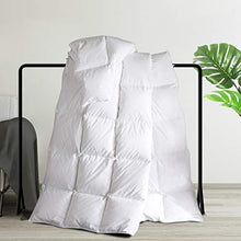 Load image into Gallery viewer, Maple Down Duvet Insert King Size, Down Alternative Comforter Quilted with Corner Tabs for All Season, Soft &amp; Breathable Cotton Surface Machine Washable White
