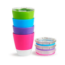 Load image into Gallery viewer, Munchkin Splash Toddler Cups with Training Lids, 7 Oz, 4 Pack
