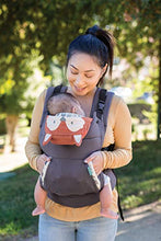 Load image into Gallery viewer, Infantino Cuddle Up Ergonomic Carrier, Face-in Front Carry &amp; Back Carry with Removable Character Canopy Hood - Fox
