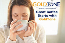 Load image into Gallery viewer, GOLDTONE Reusable 8-12 Cup Basket Coffee Filter fits Hamilton Beach Coffee Makers and Brewers. Replaces your Hamilton Beach Reusable Coffee Filter - BPA Free
