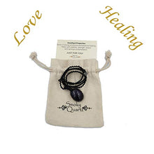 Load image into Gallery viewer, Smoky Quartz Amethyst Healing Crystals Macrame Net Stone Pendant Necklace Hand Made Unisex Surfers Gift
