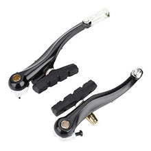 Load image into Gallery viewer, Bicycle Brake Set, Aluminium Alloy V Shape Dual-Pivot Mountain Bike Calipers Set Bike Brake Accessory

