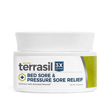 Load image into Gallery viewer, Bed Sores Treatment Cream – Natural Healing of Bed Sores, Pressure Sores, Ulcers with 3X Action for Soothing Relief by Terrasil – 44gm Jar
