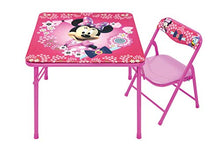 Load image into Gallery viewer, Minnie Mouse Table Blossoms &amp; Bows Jr. Activity Set with 1 Chair
