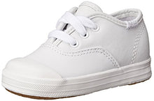 Load image into Gallery viewer, Keds Champion Lace Toe Cap Sneaker (Infant/Toddler),White,1 Infant M
