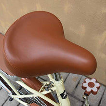 Load image into Gallery viewer, Bicycle Accessories Bicycle Universal Saddle Vintage Brown White Spring Bicycle Saddle Bag Bicycle Saddle
