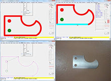 Load image into Gallery viewer, CAD-CAM CNC Mill 4 Axis Software for Mach 3-4, Linux CNC, EMC2, CNC 3040. Design your part and generate the g-code with a single easy to use software, plus many tutorial training videos included.
