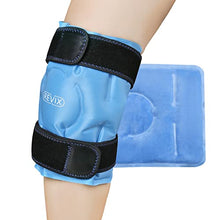 Load image into Gallery viewer, REVIX Ice Pack for Knee Pain Relief, Reusable Gel Ice wrap for Leg Injuries, Swelling, Knee Replacement Surgery, Cold Compress Therapy for Arthritis, Meniscus Tear and ACL
