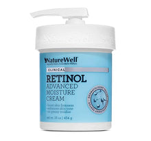 Load image into Gallery viewer, NatureWell Collagen + Retinol Bundle, Collagen Intense Moisturizer (10 Oz) + Retinol Advanced Moisturizer (16 Oz), Non-Greasy, Ultimate Hydration, For Face &amp; Body
