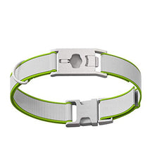 Load image into Gallery viewer, Whistle GO/GO Explore/Twist &amp; Go Pet Collars/See Me Green/Large-XL
