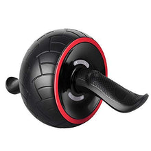 Load image into Gallery viewer, Abs Fitness Training Ab Roller Abdominal Exercise Home Gym Equipment Automatic Rebound Wheel Workout Resistance Sports Accessories,Bend Handle
