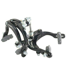 Load image into Gallery viewer, TEKTRO 900A Road Calipers Brake Set Dual Pivot 72-92mm Nutted Mount , Black #MH1745

