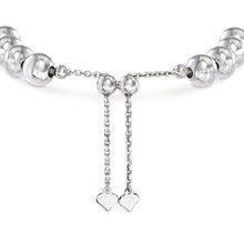 Load image into Gallery viewer, Ross-Simons 8mm Sterling Silver Bead Bolo Bracelet
