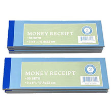 Load image into Gallery viewer, 10 Pack Rent Receipt Book, Sales Receipt Invoice Book Carbonless Copy Duplicate 2 Parts 50 Sets 8.5" X 2.75"
