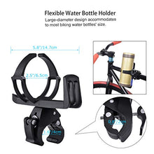 Load image into Gallery viewer, RUNACC Adjustable Bike Bicycle MTB Water Bottle Holder Rack Cage Black

