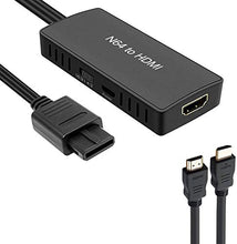 Load image into Gallery viewer, N64 to HDMI Adapter Converts N64 Game Console Video Signal to HDMI Signal HDTV Component Cable for Super NES/ N64/ NGC
