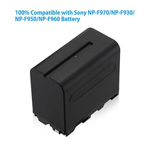 Load image into Gallery viewer, Powerextra 2 Pack Replacement Sony NP-F970 Battery Compatible with Sony DCR-VX2100, DSR-PD150, DSR-PD170, FDR-AX1, HDR-AX2000, HDR-FX1, HDR-FX7, HDR-FX1000, HVL-LBPB, HVR-HD1000U, HVR-V1U, HVR-Z1P
