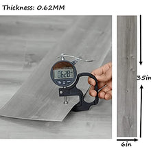 Load image into Gallery viewer, Peel and Stick Floor Tile, 35in×6in, Natural Grey Wood Grain Look, Self Adhesive and Waterproof for Transfer Bathroom, Kitchen, Living Room, Bedroom(10 PCS)
