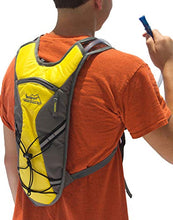 Load image into Gallery viewer, Texsport Medina 2 Liter Hydration Water Pack for Outdoor Biking Hiking Camping Survival Backpack, Yellow
