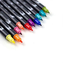 Load image into Gallery viewer, Tombow Pen Retro Dual Brush Markers, 10-Pack, 10 Piece
