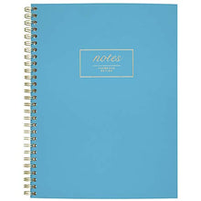 Load image into Gallery viewer, Mead Cambridge Meeting Notebook, Journal, 9-1/2" x 6-5/8 ", Legal Ruled, 80 Twinwire Sheets, Notetaking, Teal (49587)
