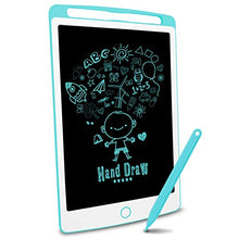 Load image into Gallery viewer, Richgv LCD Writing Tablet, 10 inches Electronic Graphic Tablet, Writing &amp; Drawing Doodle Board with Memory Lock for Home, School,Office, Blue
