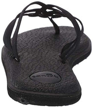 Load image into Gallery viewer, Sanuk Women's Yoga Salty Flip-Flop, black, 09 M US
