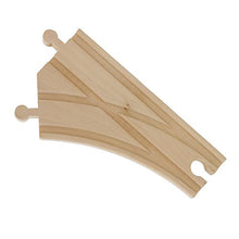 Load image into Gallery viewer, Wooden Train Track 52 Piece Set - 18 Feet Of Track Expansion And 5 Distinct Pieces - 100% Compatible with All Major Brands Including Thomas Wooden Railway System - by Right Track Toys
