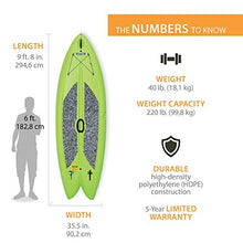 Load image into Gallery viewer, Lifetime Freestyle Paddleboard, 9 Feet 8 Inch, Lime Green
