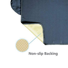 Load image into Gallery viewer, Extra Large Booster Chair Cover, WOMUMON Dining Chair Seat Protector Cover for Booster Seat
