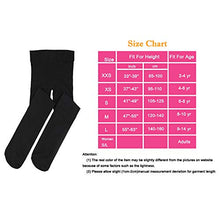 Load image into Gallery viewer, Stelle Girls Ballet Dance Students School Footed Tight (Toddler/Little Kid/Big Kid) (4-6 Years, BP+WT+BK)
