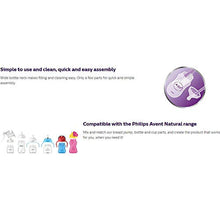 Load image into Gallery viewer, Philips Avent 4oz Natural Baby Bottles 3-Pack - Pink
