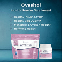 Load image into Gallery viewer, THERALOGIX Ovasitol Inositol Powder 90 Day Supply | Optimal 40:1 Blend of 4,000mg Myo Inositol &amp; 100mg D-Chiro Inositol Daily | Hormonal &amp; Ovarian Support for Women | Made in USA and NSF Certified
