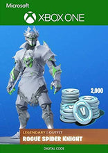 Load image into Gallery viewer, Fortnite Legendary Rogue Spider Knight Outfit + 2000 V-Bucks - Xbox One Key Card
