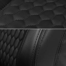 Load image into Gallery viewer, ModifyStreet Pair of All Black PVC w/Suede Snake Pattern &amp; Rear Carbon Fiber Style leather Reclinable Racing Seats W/Silders
