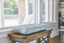 Load image into Gallery viewer, Klear Vu The Gripper Non-Slip Tufted Omega Universal Bench Cushion, 1 Count (Pack of 1), Spa
