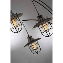 Load image into Gallery viewer, Lite Source Lanterna II Dark Bronze 3-Light Arc Floor Lamp
