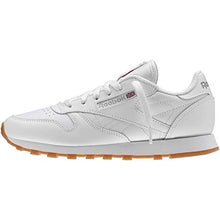 Load image into Gallery viewer, Reebok Women's Classic Leather Sneaker, White/Gum, 7
