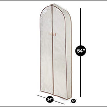Load image into Gallery viewer, Smart Design Cedar Canvas Gusseted Garment Bag Hanger

