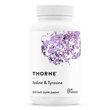 Load image into Gallery viewer, Thorne Research - Iodine &amp; Tyrosine - Mineral and Amino Acid Support for Healthy Thyroid Function - 60 Capsules
